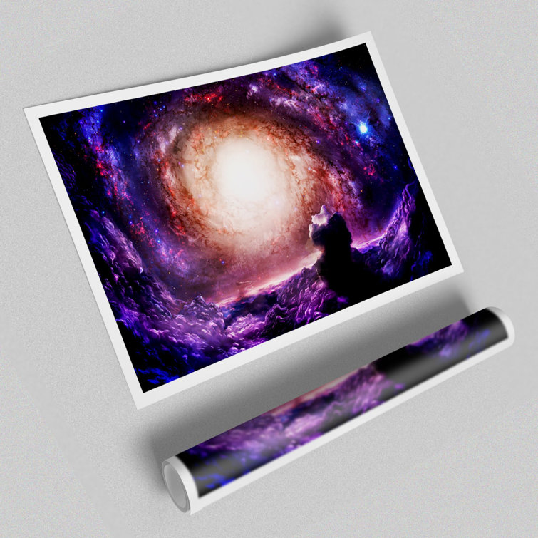The Creation Of Time Universe Print Poster - No Frame Print