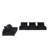 Velvet 5 Pc Sectional Sofa Ottoman-218147179