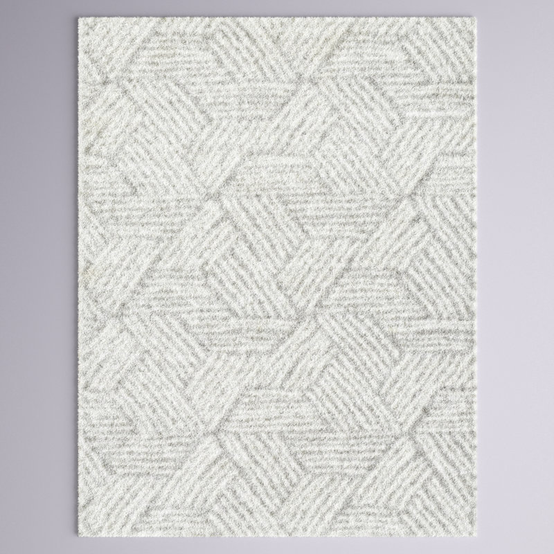 Aminullah Abstract Indoor Rug, Rectangle 7'10" x 10'
