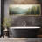 Lake River Landscape " Tranquil River Andest Antique Retro Fine Art Colorful Bedroom Extra Large Wall Decor "-96074486-111568129