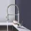 Robinet d'évier de cuisine à poignée simple en acier inoxydable avec bec pivotant sur 360 ° Topcraft-69763890