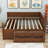 Wood Daybed with Drawers and Shelves-1807396034-1807396035