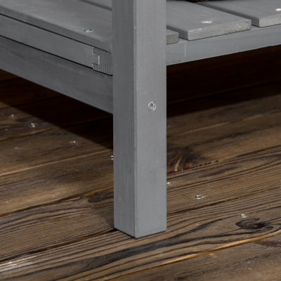 Ayaan Wood Elevated Planter