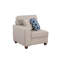 Canapé modulaire à accoudoirs carrés 151,25 po-100845889