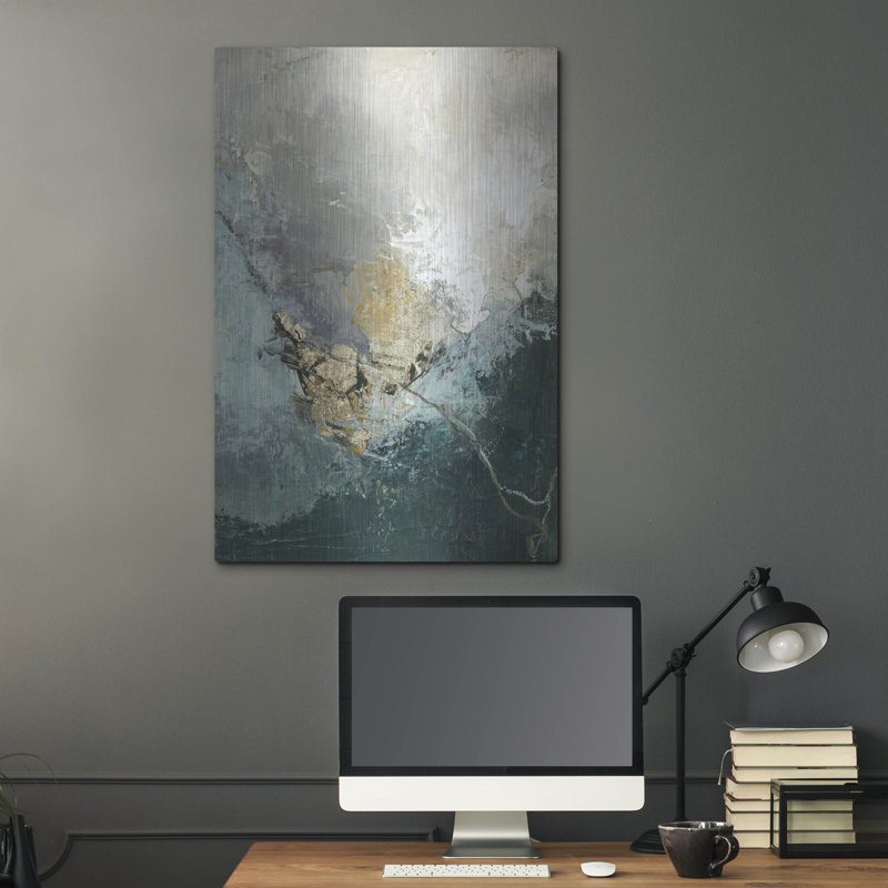  'Uphill' by Design Fabrikken Metal Wall Art, 24" x 36"