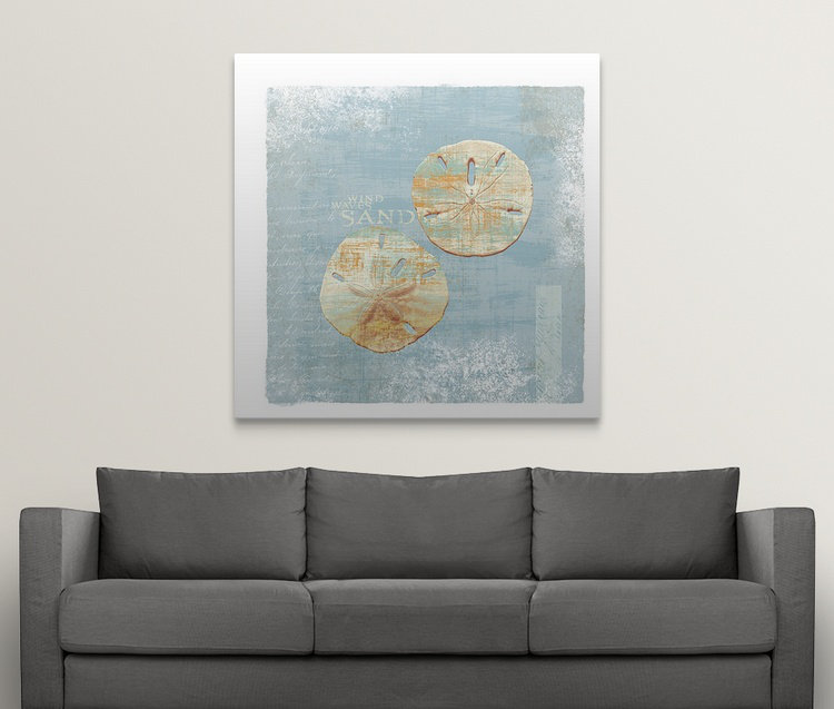 « wind ondulations », impression, H 35 po x l 35 po x P 1,5 po, Toile