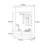 Natural Wood Hall Tree Rack-1899072651
