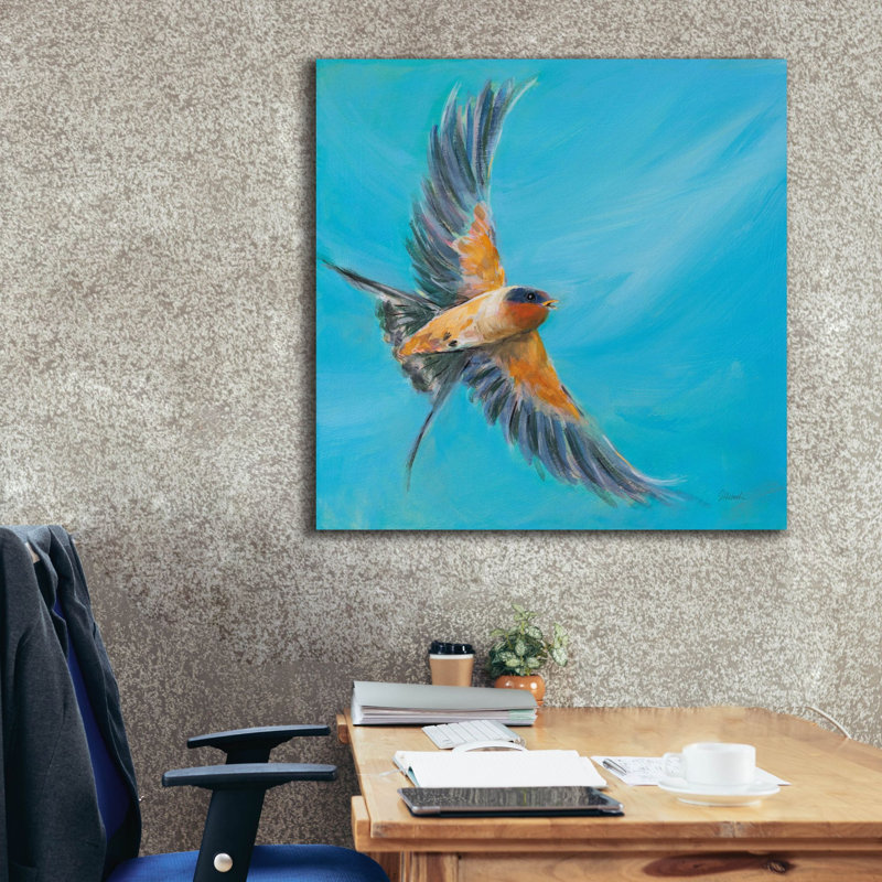 'Soaring' by Sue Schlabach Canvas Wall Art, 37" H x 37" W x 1.5" D