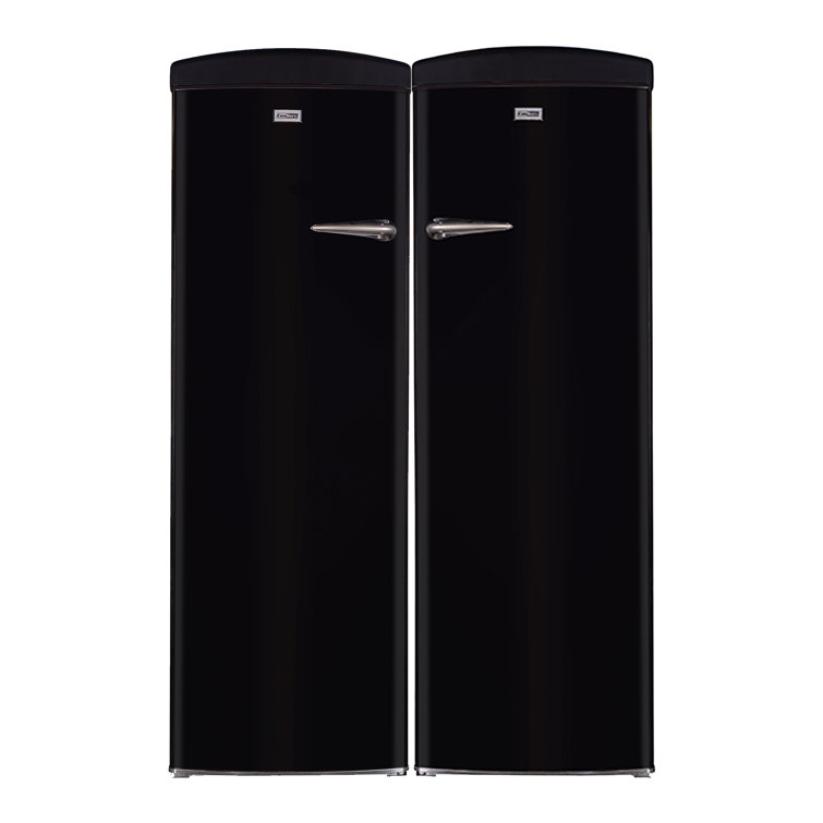 Conserv 24in Retro Set Refrigerator 11cf + Upright Freezer 8.3cf E-Star 110V