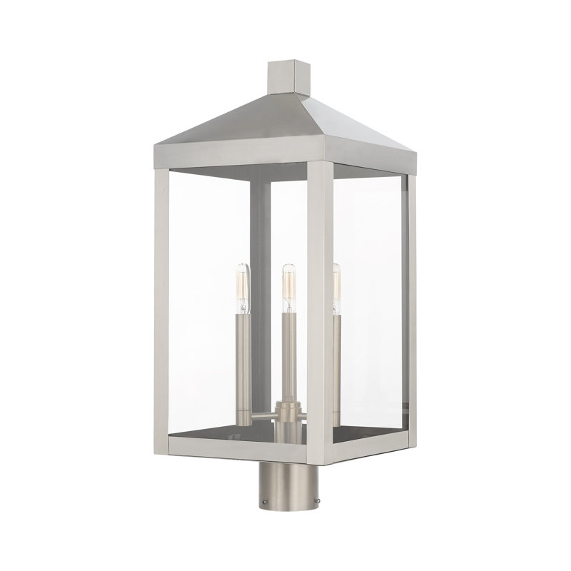 Bartek Lantern Head, Brushed Nickel