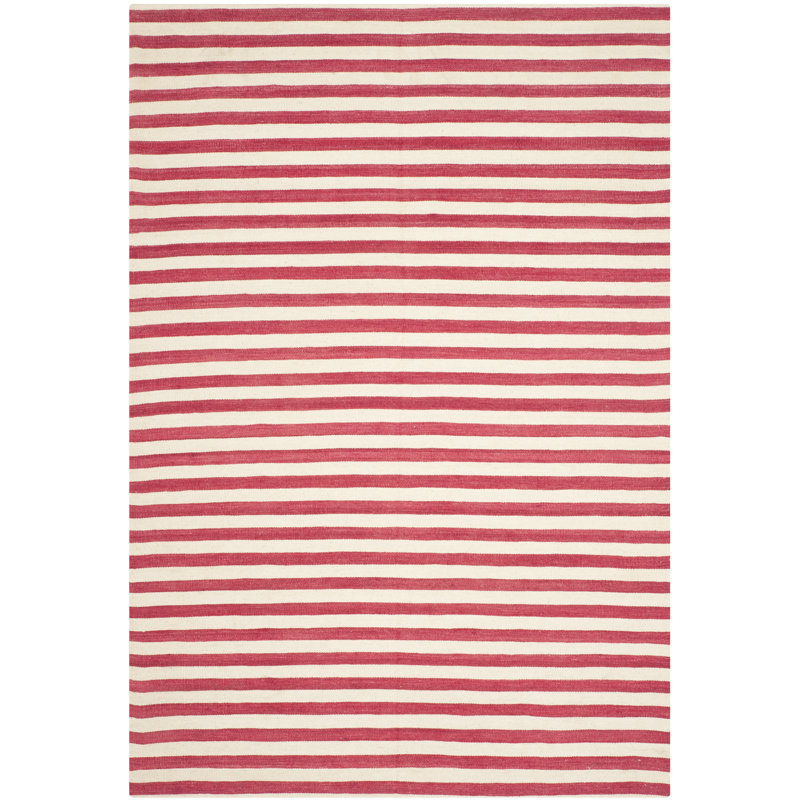 Ralph Lauren Canyon Stripe Wool Striped Rug, Rectangle 6' x 9'