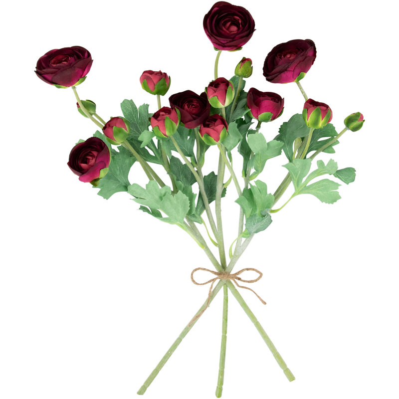 Vaporisateur de fleurs artificielles Renoncule, Rouge
