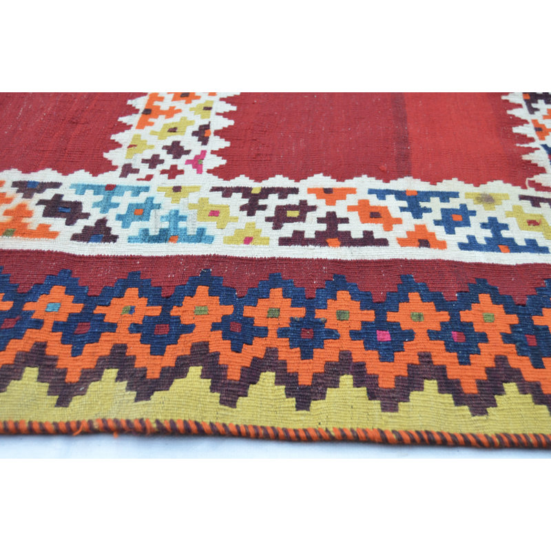 One-of-a-Kind 4'10" X 9'6" Hand Knotted Area Rug