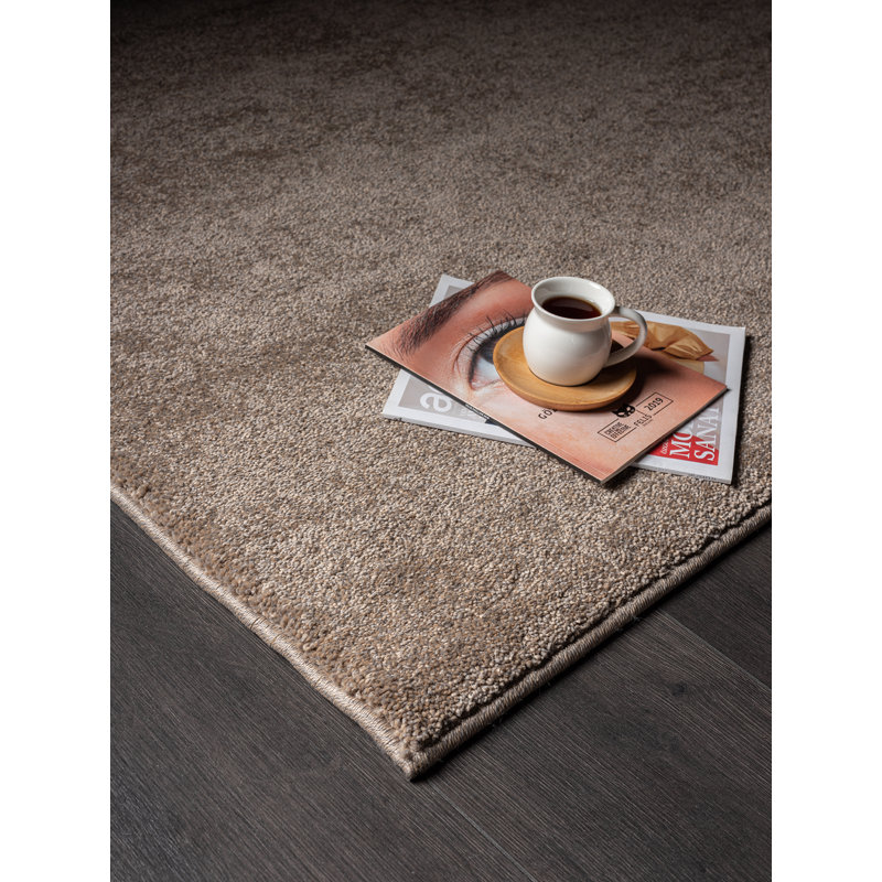 Hava Solid Colour Area Rug, Rectangle 60 x 110cm
