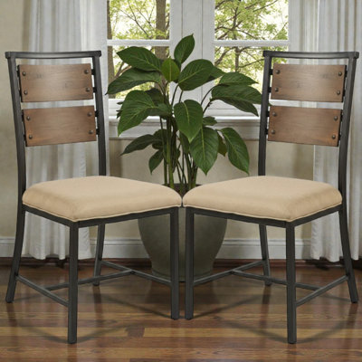 Ensemble de 2 chaises d'appoint Amaris