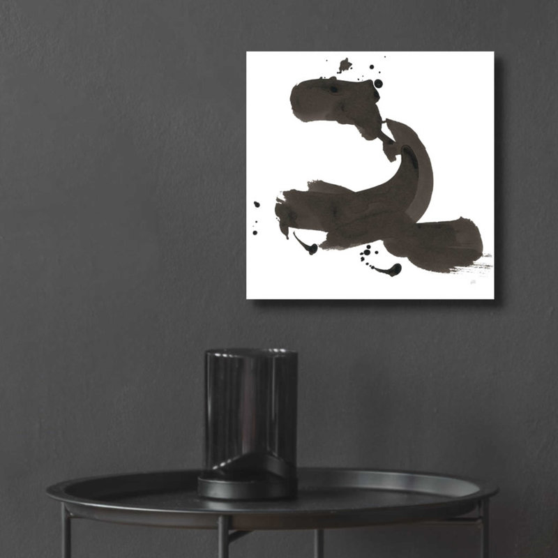 «Ink Drops II» par Chris Paschke, H 12 po x l 12 po x P 0,13 po