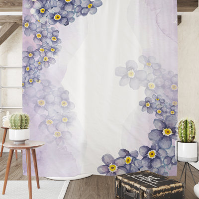 Katixa Floral Shower Curtain