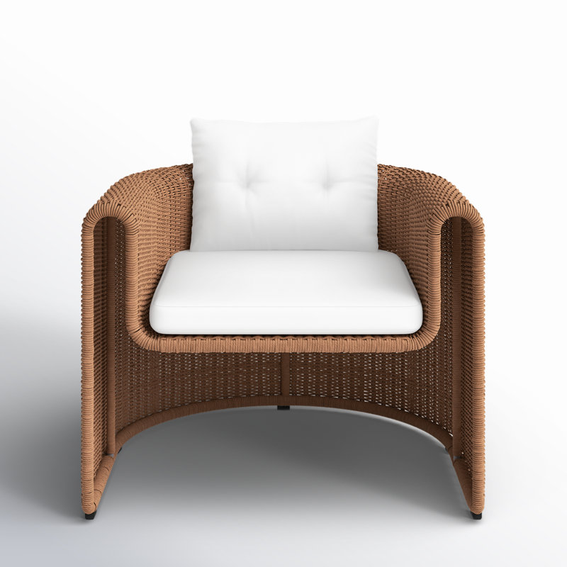 Manhart Patio Chair with Cushions