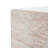 Outdoor Travertine Lightweight Concrete Side Table