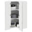 Vidaxl Kitchen Wall Cabinet White 57 X 57 X 100 Cm Engineered Wood-121218166