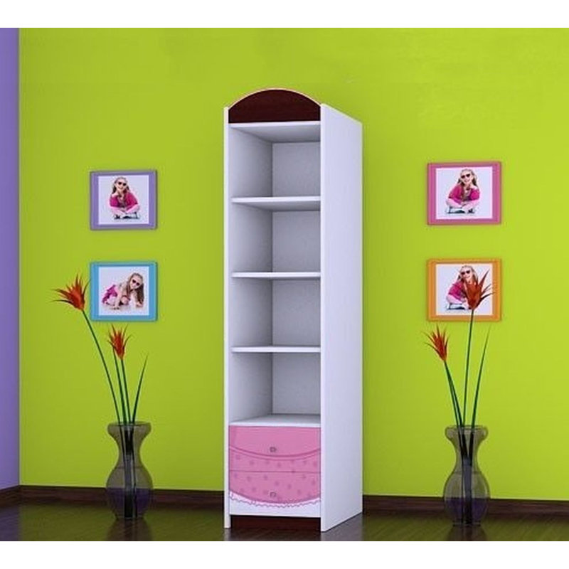 Ellyson 1 Door Wardrobe, Black