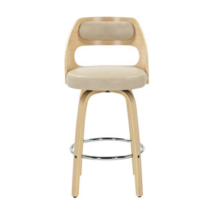 Swivel Upholstered Counter Stool