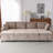 Fialynn 112" U-Shaped Sectional Sofa Pull-Out Sofa Bed-106295940