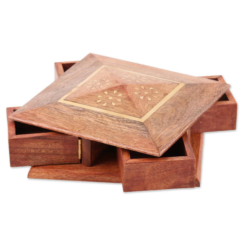 Boîte à bijoux en bois Creative Delight
