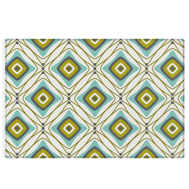 Geometric Rug, Rectangle 5' x 7'