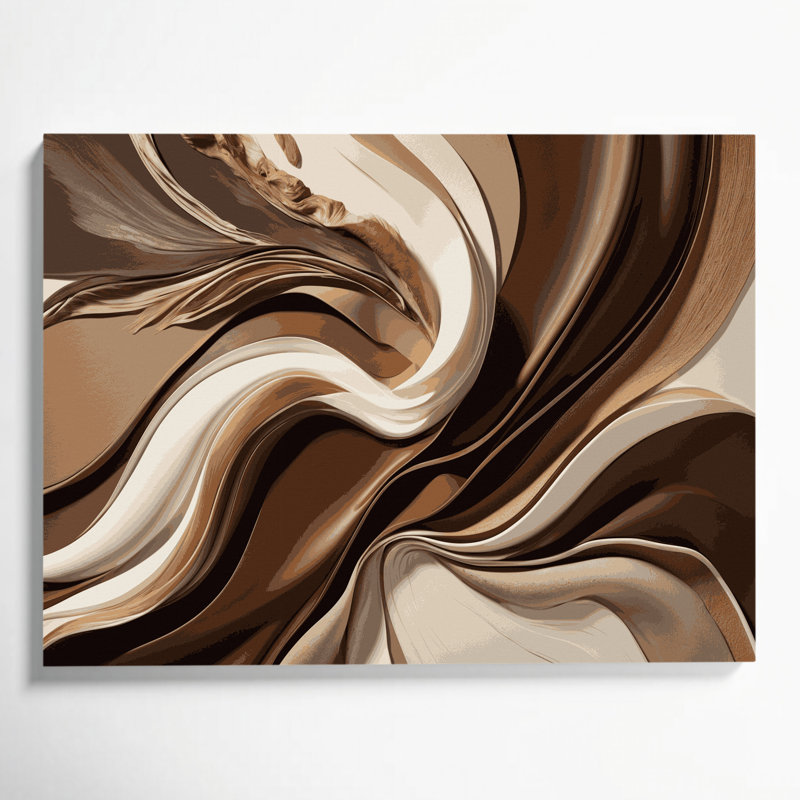 Art mural sur toile Lyrical Abstraction 26, H 20 po x l 24 po