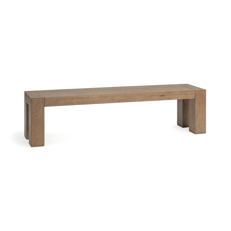 Bristol Reclaimed Oak Dining Bench, Café Brown, Café Brown
