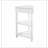 33.8'' Small Triangle Corner Table, Wood Corner Side Table for Small Spaces/ Living Room, 3 Tier End Corner Table with Solid Wood Legs-1273634572