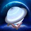 Veilleuse Saturn 3D
