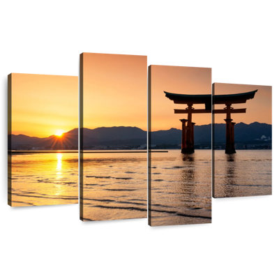 Keesha Miyajima Torii Sunset II