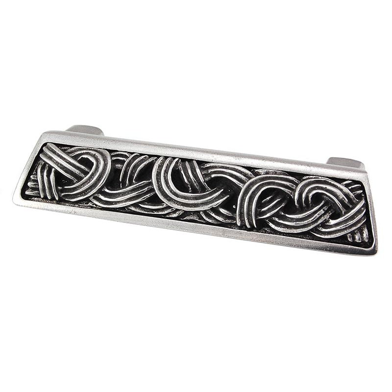 Passe-main de 3 po Sanzio, Argent antique