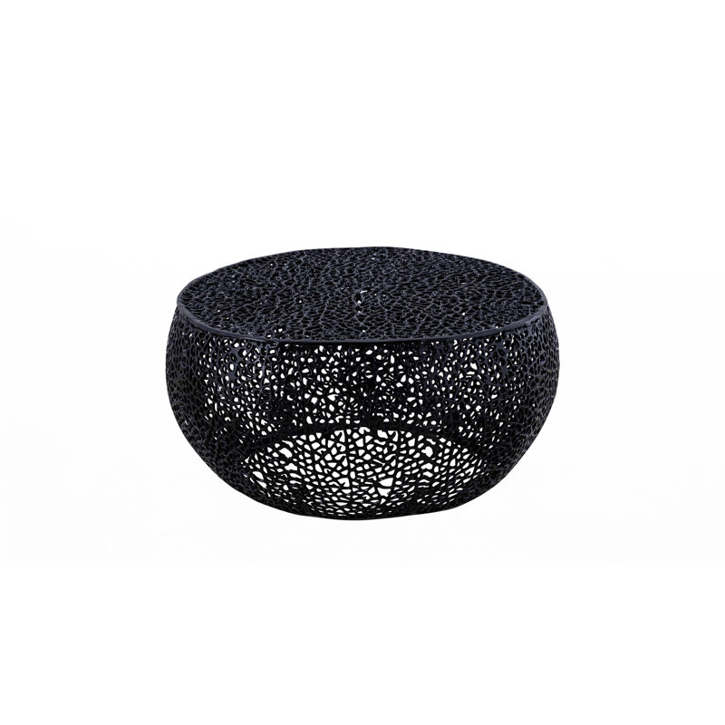 Round Coffee Table, Black