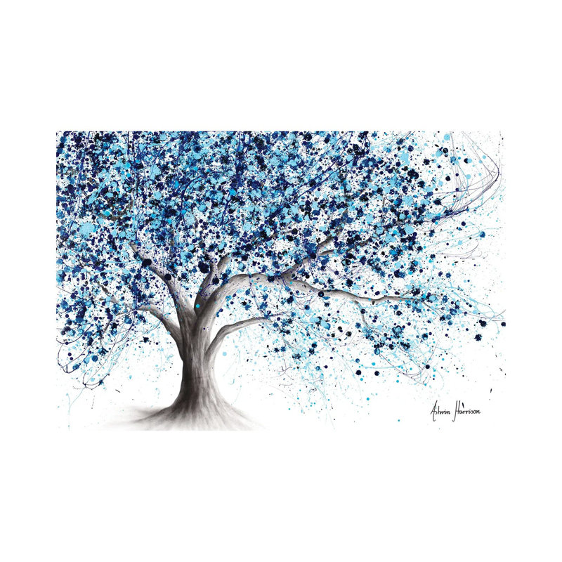 Marine Tree by Ashvin Harrison - Print on Canvas, 152.5 cm H x 101.5 cm W x 3.175 cm D, Wrapped Canvas