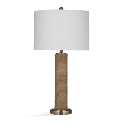 Lampe de table en rotin Darein