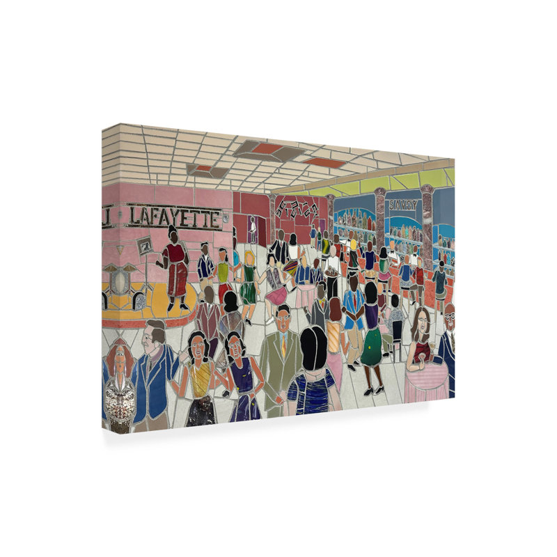 Art sur toile, Jonathan Mandell, H 16 po x l 24 po