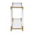 Glass Top Metal Base Standing Desk