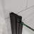 31"-32" W X 55" H Matte Black Flexible 180° Pivot Shower Door Reversible Installation Frameless Bathtub Screen,1/4"(6MM) Tempered Glass With Nano Easy Cleaning And Stick Explosion-Proof Membrance-125317023