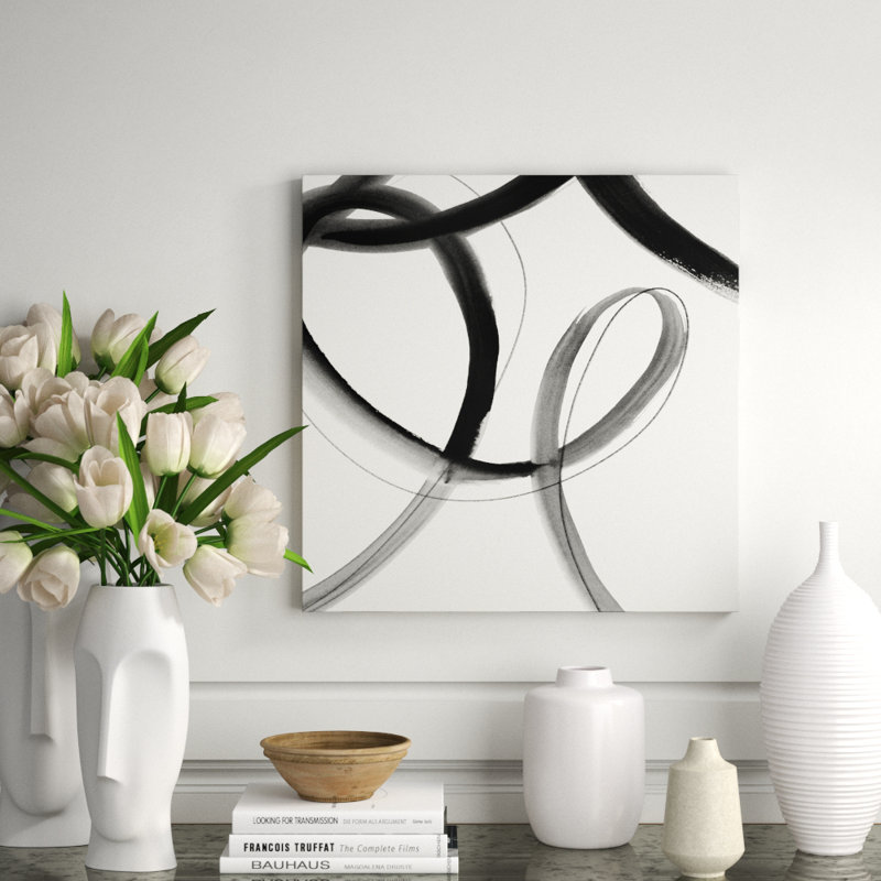 Heartbeat Note X Print by Barclay Butera, 24" H x 24" W, Image Brush Gel