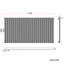 Blau Horizontal Designer Radiator-108845782