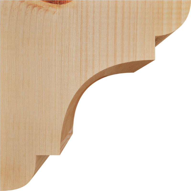 New Brighton Corbel, 10" H x 5.5" W x 10" D, Douglas Fir, Smooth
