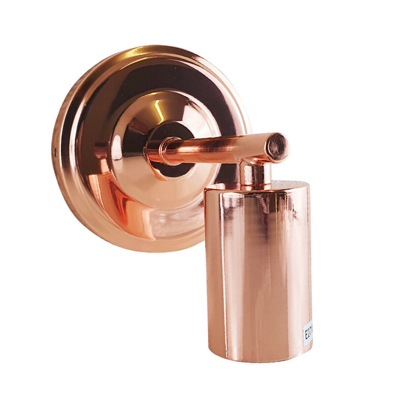 Auburta Armed Sconce, Rose Gold