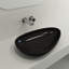 Lavabo vasque de salle de bain en argile réfractaire 14,5 po BOCCHI Etna-300763346