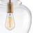 Kazal 1-Light Clear Glass Single Pendant-888215773