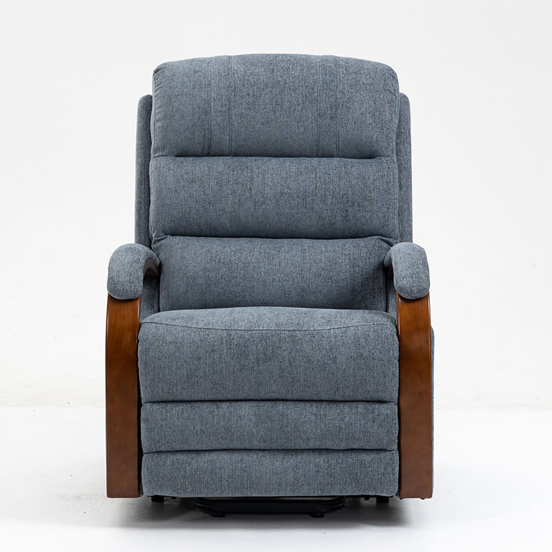 Westin 77cm Wide Ergonomic Recliner, Denim Blue