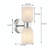 Viviana Eugenie 2-Light Steel Dimmable Armed Sconce-112934351-112934384