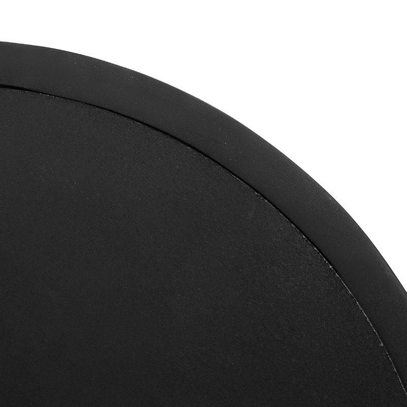 Miroir de salle de bain en bois de manguier Transition Decor, Noir